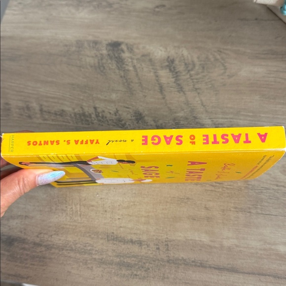 A Taste of Sage Novel - Yellow Cover - Yaffa S Santos - Picture 2 of 3